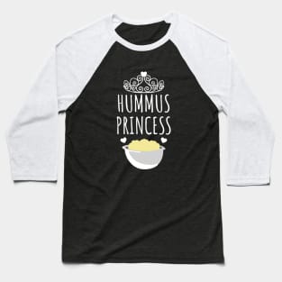 Hummus Princess Baseball T-Shirt